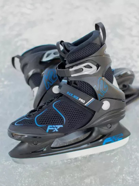 Łyżwy męskie K2 F.I.T. ICE PRO black/blue 40.5 - Galeria zdjęcie 6