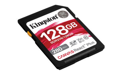 KINGSTON microSDXC Canvas 128GB React Plus UHS-II 280R/100W U3 V60 for Full HD/4K - Galeria zdjęcie 2