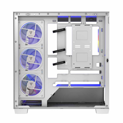 MODECOM OBUDOWA VOLCANO STELLAR ARGB MIDI 5F WHITE - Galeria zdjęcie 7