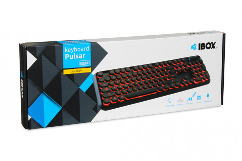 KLAWIATURA I-BOX PULSAR, LED, PRZEWODOWA - Galeria zdjęcie 15