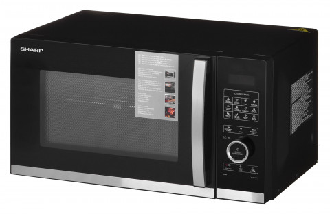Kuchenka mikrofalowa SHARP YC-QG254AEB - Galeria zdjęcie 1