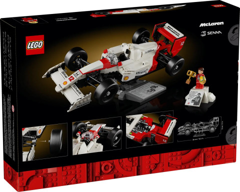 LEGO Icons 10330 McLaren MP4/4 i Ayrton Senna - Galeria zdjęcie 2
