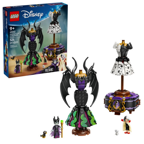LEGO DISNEY CLASSIC 43262 Suknie Diaboliny i Cruelli de Mon - Galeria zdjęcie 1