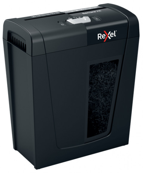 Rexel Niszczarka Secure X8 (P-4), 8 kartek, 14 l kosz - Galeria zdjęcie 5
