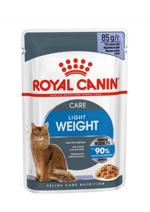 ROYAL CANIN FCN Light Weight Care w galaretce - mokra karma dla kota dorosłego - 12x85g - Galeria zdjęcie 1