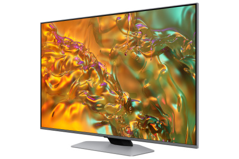 Telewizor Samsung QE75Q80DATXXH QLED 75'' 4K Ultra HD 120Hz Tizen Dolby Atmos Srebrny - Galeria zdjęcie 2