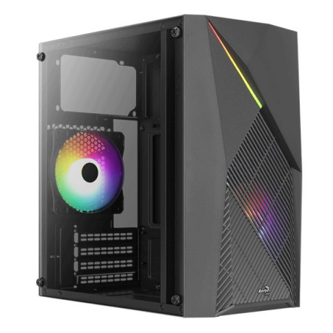OBUDOWA AEROCOOL PGS RAIDER MINI-G-BK-v3 - Galeria zdjęcie 1