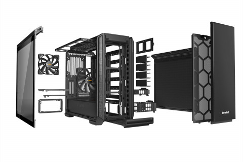 OBUDOWA BE QUIET! SILENT BASE 601 Window Black - Galeria zdjęcie 4