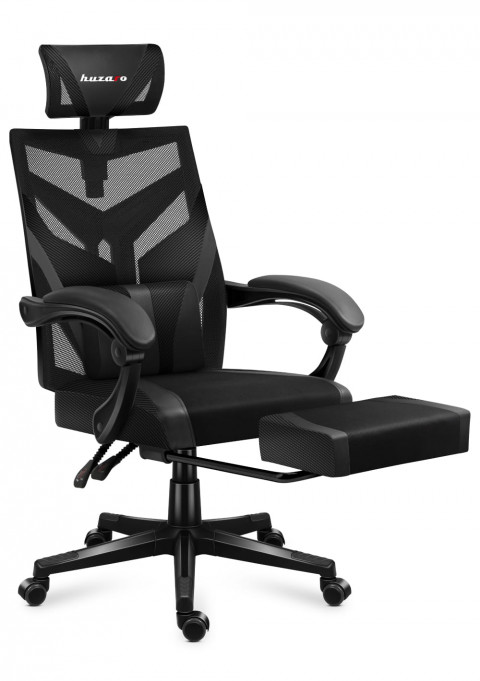 Fotel gamingowy Huzaro Combat 5.0 Black - Galeria zdjęcie 8