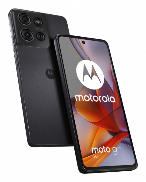 Motorola Moto G75 5G DS 8/256GB Charcoal Grey - Galeria zdjęcie 1