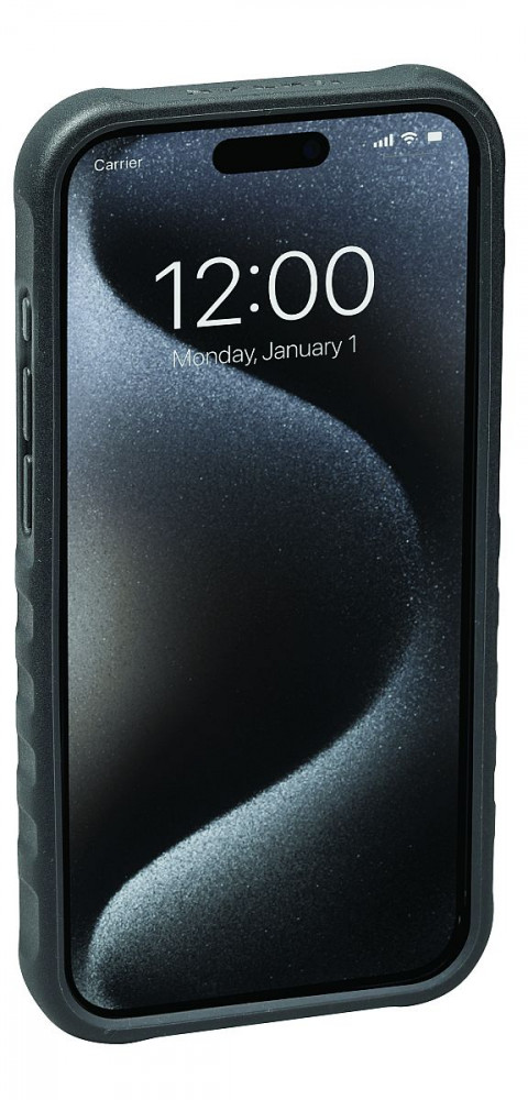 TOPEAK POKROWIEC RIDECASE FOR iPHONE 15 PRO BLACK/GRAY - Galeria zdjęcie 5
