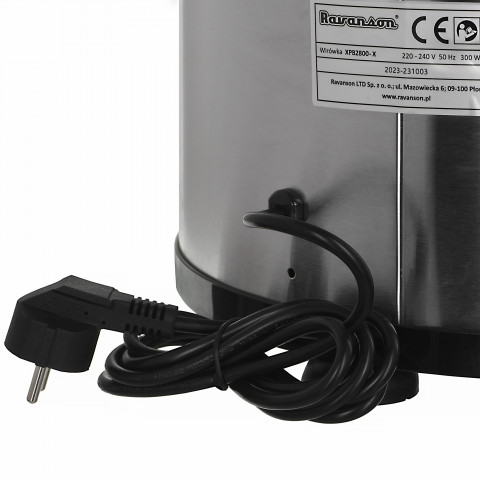Wirówka Ravanson XPB2800-X ( inox) - Galeria zdjęcie 12