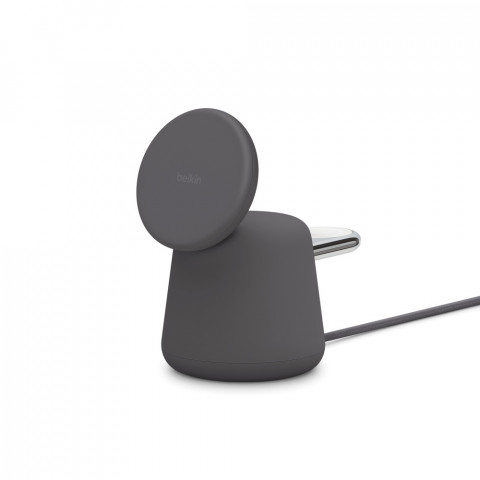 Ładowarka bezprzewodowa Belkin BoostCharge Pro 2-in-1 Wireless Charging Dock with MagSafe iPhone/Apple Watch 15W Black - Galeria zdjęcie 1