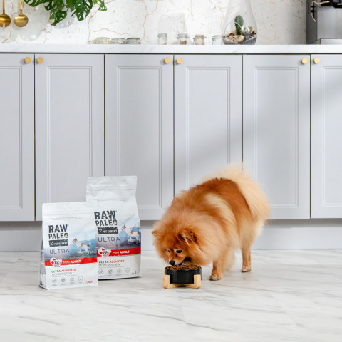 VET EXPERT Raw Paleo Ultra Mini Adult Wołowina - sucha karma dla psa - 2kg - Galeria zdjęcie 6