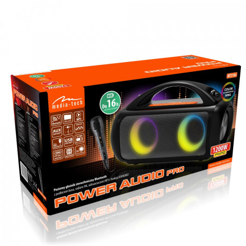 MEDIA-TECH PREMIUM GŁOŚNIK BT POWER AUDIO PRO - Galeria zdjęcie 3