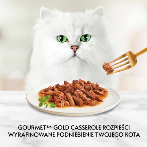 Gourmet Gold MIX SMAKÓW MIĘSNYCH - mokra karma dla kota - 24x85 g - Galeria zdjęcie 12