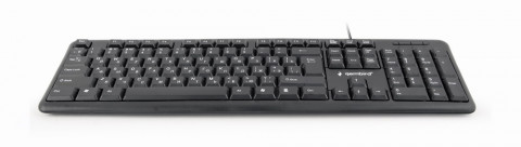 Klawiatura Gembird przewodowa KB-U-103-RU ( czarny rosyjska USB ) - Galeria zdjęcie 4