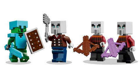 LEGO MINECRAFT 21267 Pustynny patrol złosadników - Galeria zdjęcie 6