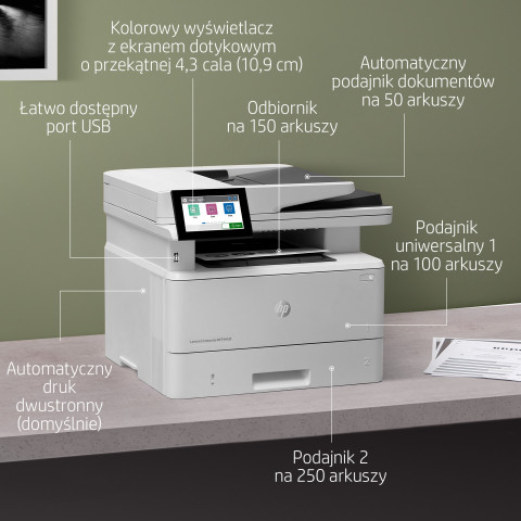 Urządzenie wielofunkcyjne HP LaserJet M430F - Galeria zdjęcie 17