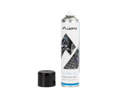 LANBERG SPRĘŻONE POWIETRZE AIR DUSTER 600ML - Galeria zdjęcie 3