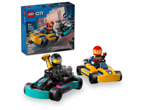 LEGO City 60400 Gokarty i kierowcy wyścigowi - Galeria zdjęcie 1