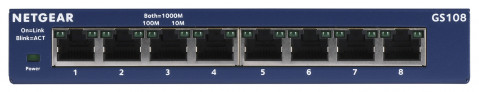 Switch Netgear GS108GE 8p Unmanaged Gigabit - Galeria zdjęcie 3