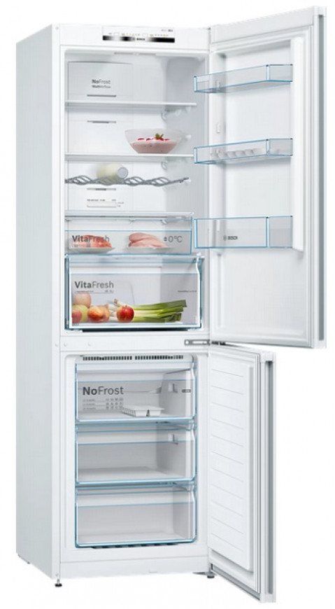 Lodówka BOSCH Serie 4 KGN 36VWED No Frost MultiAirflow 186cm - Galeria zdjęcie 2