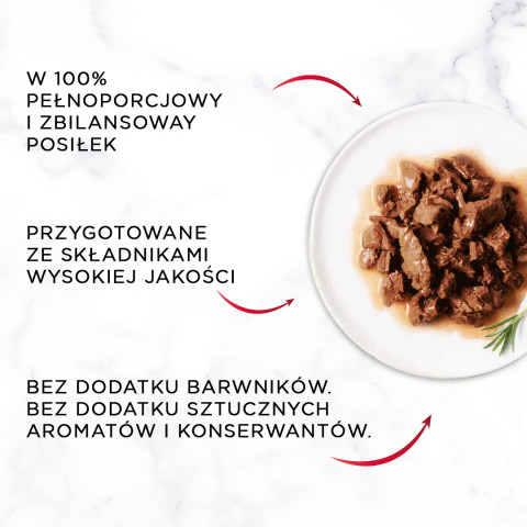 GOURMET Mon Petit Mix Mięsny - mokra karma dla kota - 6 x 50 g - Galeria zdjęcie 6