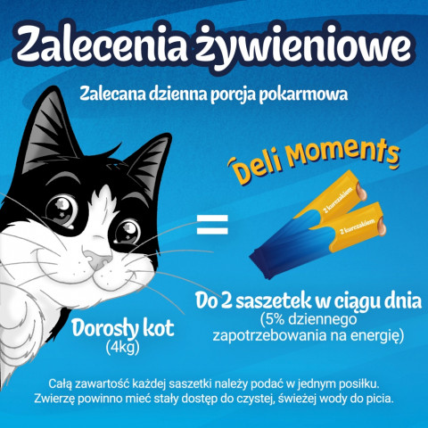 PURINA Felix Deli Moments Kurczak - przysmak dla kota - 4x10g - Galeria zdjęcie 4