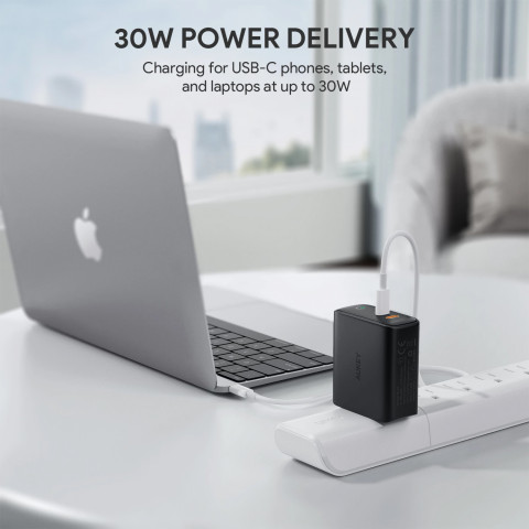 AUEKY PA-D2 ŁADOWARKA SIECIOWA 36W 2XUSB-C PD - Galeria zdjęcie 2