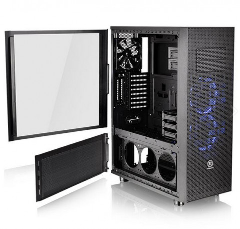 Obudowa Thermaltake Core X71 Full Tower USB3.0 Tempered Glass - Black - Galeria zdjęcie 11