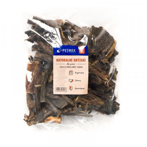 PETMEX żwacz wołowy - gryzak dla psa - 1000 g - Galeria zdjęcie 1