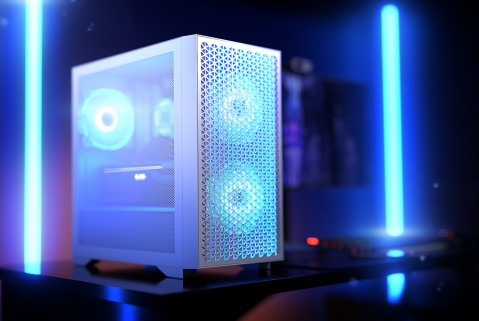 LOGIC OBUDOWA DART PRO ARGB MINI USB TYPE-C BIAŁA - Galeria zdjęcie 6