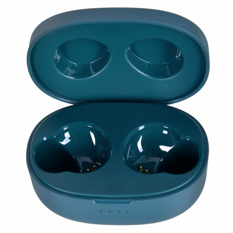 Słuchawki bezprzewodowe douszne Belkin SoundForm Bolt True Wireless Earbuds BT5.2 IPX4 Teal - Galeria zdjęcie 10