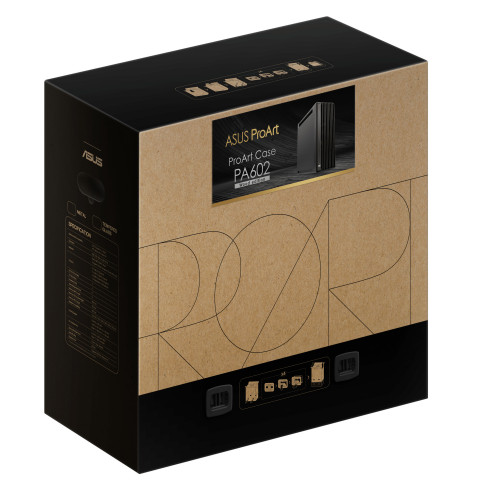 Obudowa Asus PROART PA602 WOOD METAL PWM BLACK - Galeria zdjęcie 17