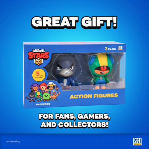 BRAWL STARS S1 ACTION FIGURES 11cm - 2 PACK VER.B - Galeria zdjęcie 7