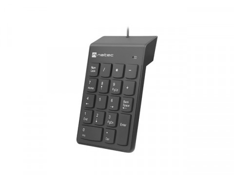 NATEC KLAWIATURA NUMERYCZNA GOBY 2 USB CZARNA - Galeria zdjęcie 3