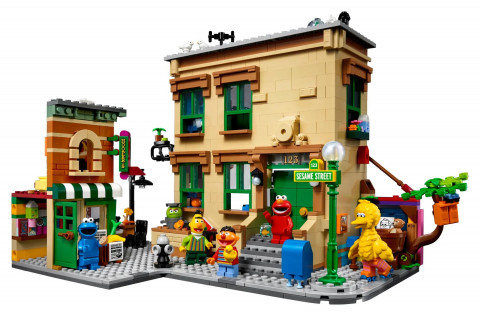 LEGO Ideas 21324 123 Ulica Sezamkowa - Galeria zdjęcie 4
