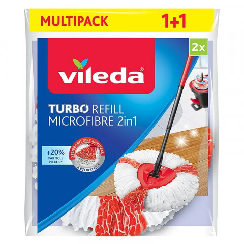 Wkład do mopa obrotowego Vileda TURBO 2w1 2szt. - Galeria zdjęcie 1
