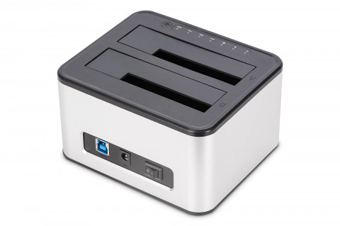 DIGITUS Stacja dokująca USB 3.0 z dwoma dyskami twardymi SATA 2,5"/3,5 - Galeria zdjęcie 5