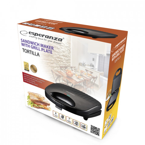 ESPERANZA OPIEKACZ DO KANAPEK 1000W TORTILLA - Galeria zdjęcie 4