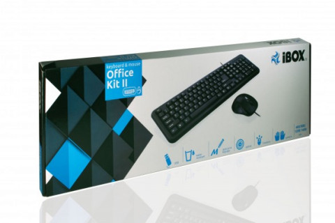 Zestaw I-box Office Kit II Klaw. I Mysz Opt USB - Galeria zdjęcie 4