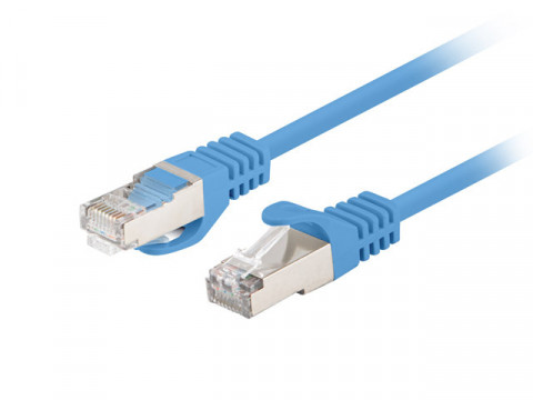 PATCHCORD KAT.6 FTP 1.5M NIEBIESKI FLUKE PASSED LANBERG 10-PACK - Galeria zdjęcie 1