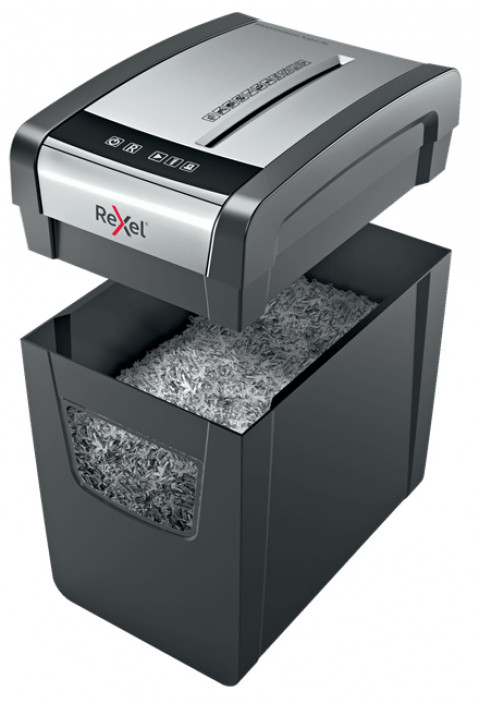 Rexel Niszczarka Momentum X312-SL Slimline, 12 kartek, 23 l kosz - Galeria zdjęcie 3