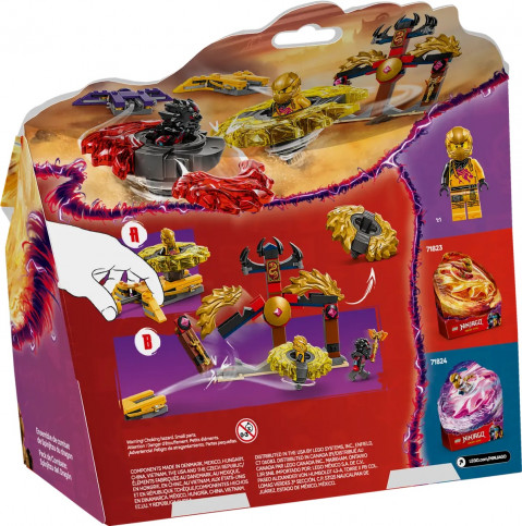 LEGO NINJAGO 71826 Smocze Spinjitzu — zestaw bitewny - Galeria zdjęcie 2