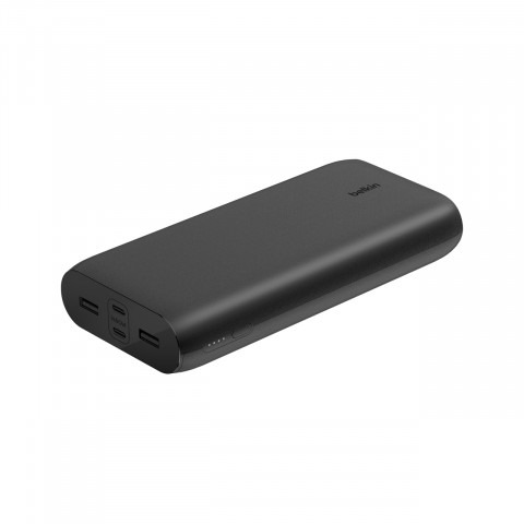 Powerbank Belkin BoostCharge 32W PD PPS 4-Port Power Bank 26K 2xUSB-A + 2xUSB-C 26000mAh 32W Black - Galeria zdjęcie 1