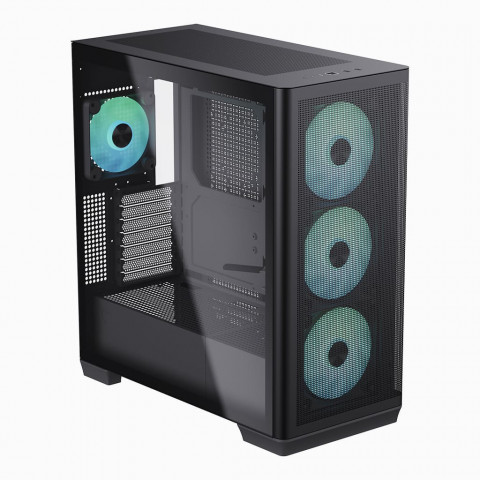 Obudowa AEROCOOL APNX C1-BK-v1 ARGB - Galeria zdjęcie 1