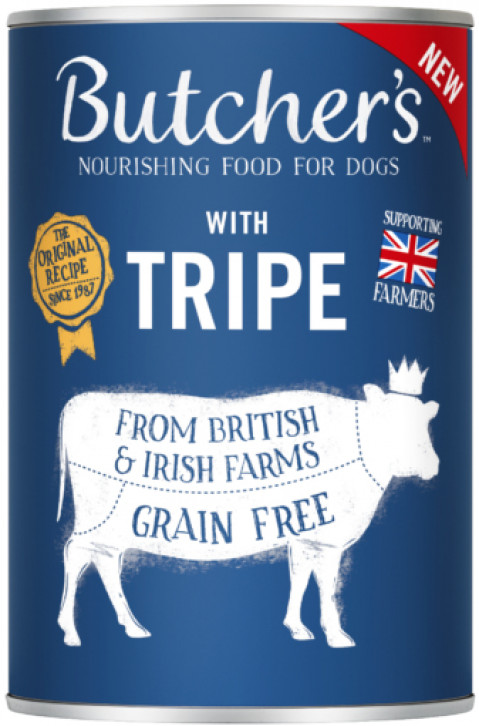 BUTCHER'S Original Tripe Mix Pasztet ze żwaczem - mokra karma dla psa - 6x400g - Galeria zdjęcie 2