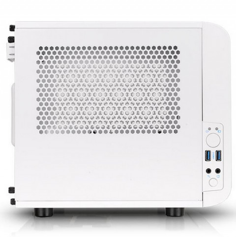 Obudowa Thermaltake Core V1 MiniITX Window-Snow Ed. - Galeria zdjęcie 13