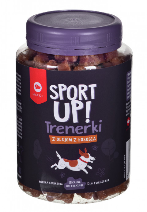 MACED Sport Up! Trenerki z olejem z łososia - przysmak dla psa - 300 g - Galeria zdjęcie 2
